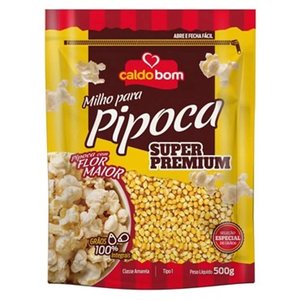 Caldo Bom Super Premium Popcorn Corn 500g - Caldo Bom