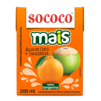 Sococo Coconut water + Tangerine Juice 200ml