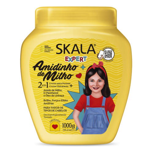 Skala Hair Treatment Cream Amidinho de Milho - Skala 1kg Skala Hair Treatment Cream Amidinho de Milho - Skala 1kg