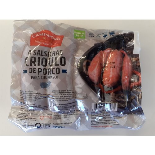 Campogrill Salsicha Churrasco 4und - Campogrill - 350g Campogrill Salsicha Churrasco 4und - Campogrill - 350g