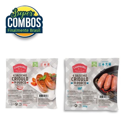 Campogrill Combo Salsicha Churrasco CampoGrill Campogrill Combo Salsicha Churrasco CampoGrill