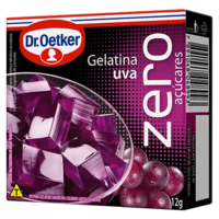 Gelatina Zero Uva Dr Oetker 12g