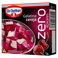 Gelatina Zero Cereja Dr Oetker 12g