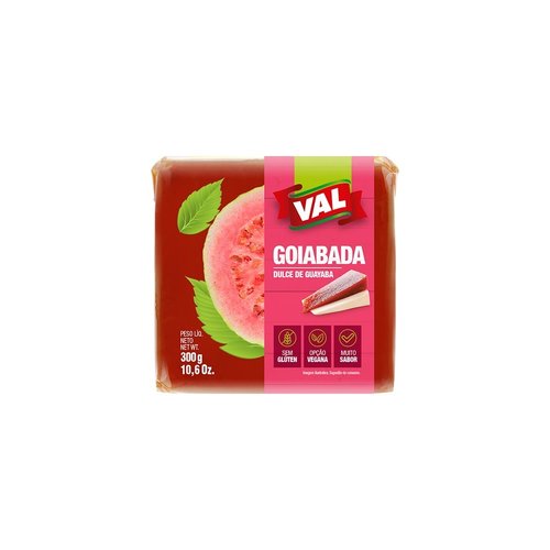 ValAlimentos Guava Pasta Flowpack 300g - Val ValAlimentos Guava Pasta Flowpack 300g - Val