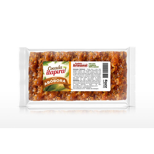 Itapira Cocada com Abobora - Itapira 220g Itapira Cocada com Abobora - Itapira 220g