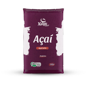 Xingu Fruit Polpa de Açaí 14% XinguFruit 1kg Orgânico
