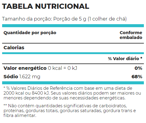 Tempero Completo sem Pimenta