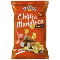 Mandioca Chips com Sal - Sertanitos 50g