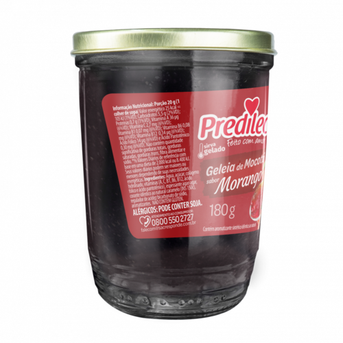 Predilecta Geleia de Mocoto Morango vd Predilecta 180g