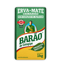 Erva Mate Nativa a Vácuo - Barão 1kg