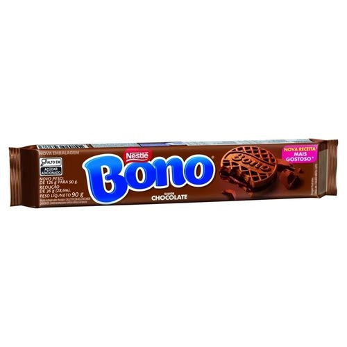 Nestle Biscoito Bono Recheado Chocolate 90g