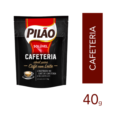 Pilao Café Soluvel Pilão Cafetaria Pouch - 40g