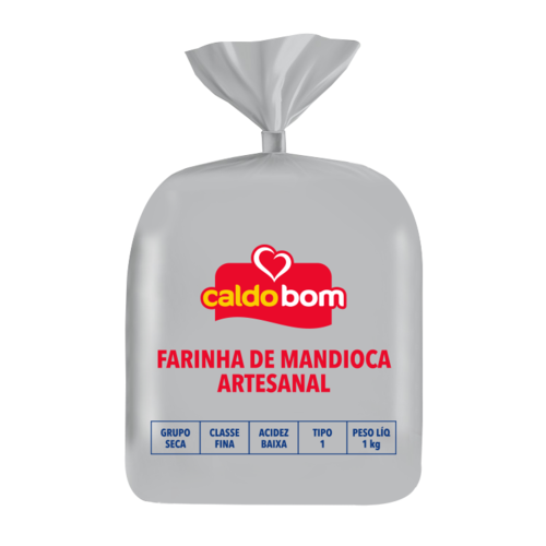 Caldo Bom Farinha de Mandioca Amarrada 1kg - Caldo Bom