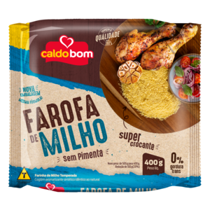 Caldo Bom Roasted Seasoned Corn Flour  Caldo Bom 400g