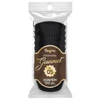 Forminha Gourmet Papel N5/100 Cor PRETA