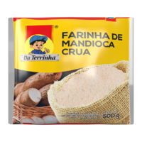 Farinha de Mandioca Crua Da Terrinha 500g