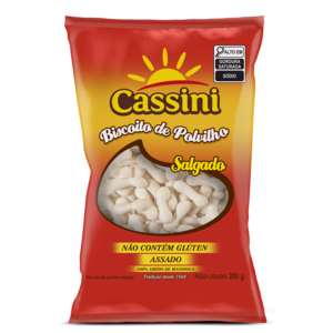 Cassini Cassini Savory Polvilho Biscuit 200g Cassini Cassini Savory Polvilho Biscuit 200g