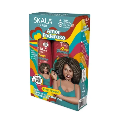Skala Kit Skala (Shampoo+Condicionador) Amor Poderoso 325ml Skala Kit Skala (Shampoo+Condicionador) Amor Poderoso 325ml