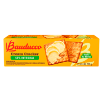 Biscoito Cream Cracker Integral Bauducco 200g