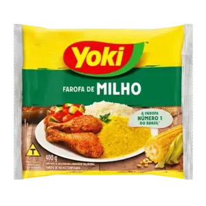 Yoki Farofa Pronta de Milho Yoki 400g