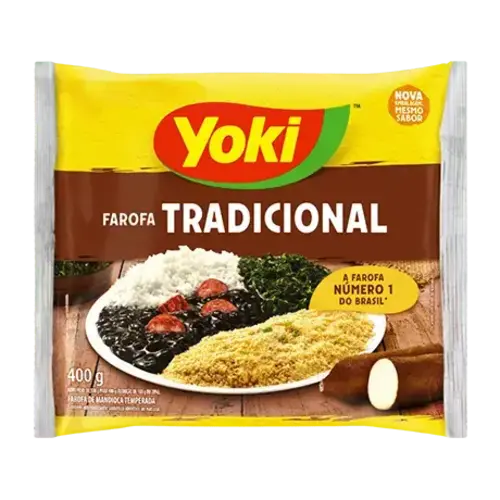 Yoki Yoki seasoned Manioc meal 400g Yoki Yoki seasoned Manioc meal 400g