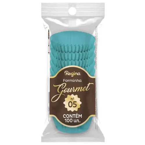 Regina Forminha Gourmet Papel N5 C/100 Tifany Regina Regina Forminha Gourmet Papel N5 C/100 Tifany Regina