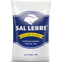 Sal Refinado Lebre 1kg