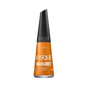Risque Esmalte Risque Metalico Manicores Credita no Brilho 8ml
