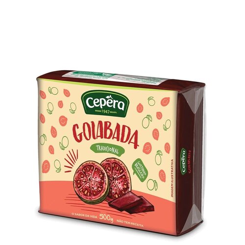 Cepera Goiabada Flowpack Cepera 400g Cepera Goiabada Flowpack Cepera 400g