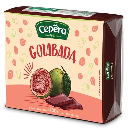 Cepera Goiabada Flowpack Cepera 400g Cepera Goiabada Flowpack Cepera 400g