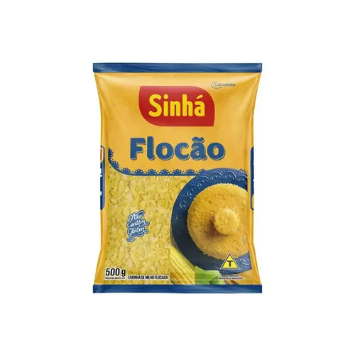 Sinha Flocao de Milho Sinha 500g