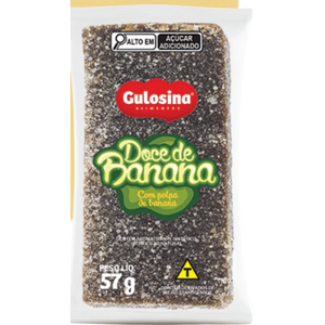 Gulosina Doce de Banana Gulosina 57g