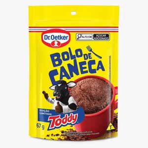 DrOetker Mistura para Bolo de Caneca Toddy Dr Oetker 67g DrOetker Mistura para Bolo de Caneca Toddy Dr Oetker 67g