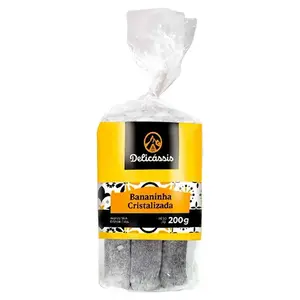 Delicassis Bananinha Cristalizada Delicassis 200g Delicassis Bananinha Cristalizada Delicassis 200g
