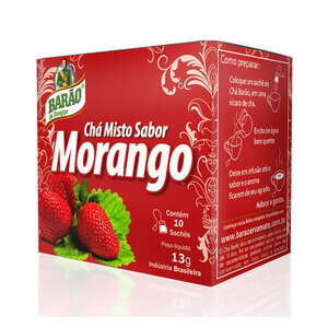 Barao Barão Mixed Strawberry-Flavored Tea 13g