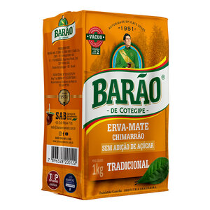 Barao Mate Tradicional Barão 1kg