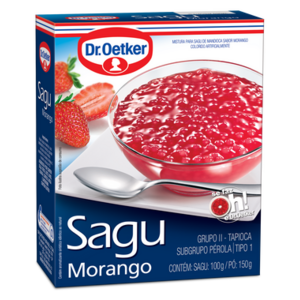 DrOetker Sagu Aardbei Dr. Oetker 250g