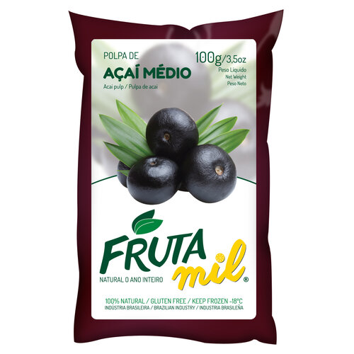 Frutamil Polpa de Fruta 100g Açaí
