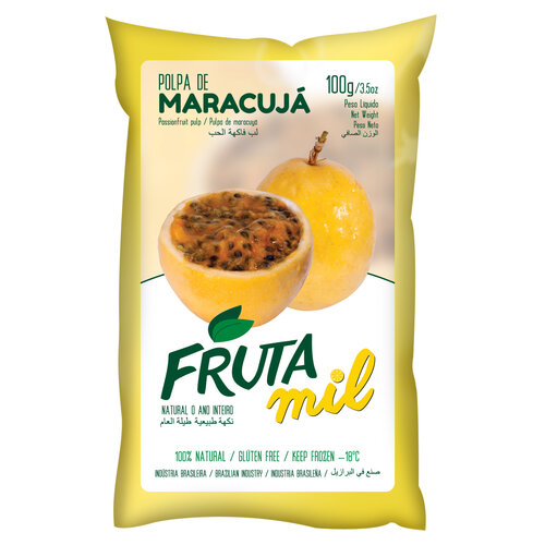 Frutamil Polpa de Fruta 100g Maracujá