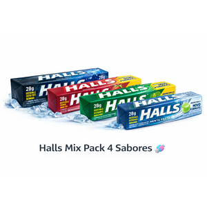 Adams Halls Mix Pack 4 Flavors 112g – Menthol Candy Bundle Adams Halls Mix Pack 4 Flavors 112g – Menthol Candy Bundle
