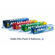 Adams Halls Mix Pack 4 Sabores 112g – Pastilhas de Mentol