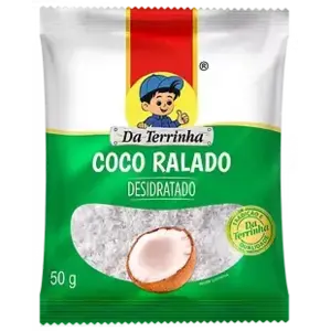 Da Terrinha Coco Ralado Desidratado 50g Da Terrinha