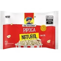 Pipoca de Micro-ondas Natural com Sal 100g Da Terrinha