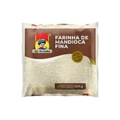 Da Terrinha Fijne Cassavemeel (Rauwe Maniokmeel) 500g Da Terrinha Da Terrinha Fijne Cassavemeel (Rauwe Maniokmeel) 500g Da Terrinha