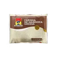 Farinha de Mandioca Crua Grossa - Da Terrinha 500g