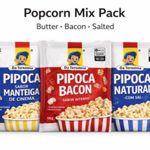 Da Terrinha Da Terrinha Popcorn Cinema Box