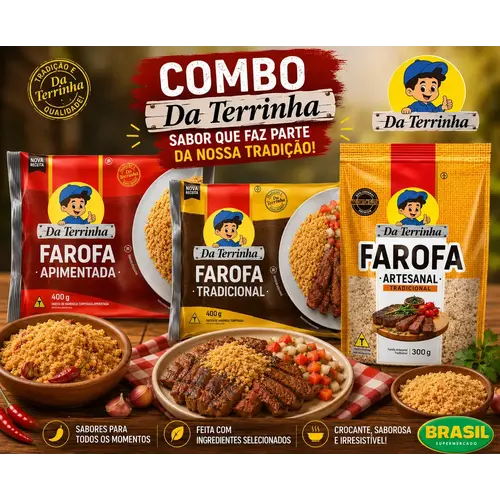 Da Terrinha Brazilian Farofa Collection Da Terrinha Brazilian Farofa Collection