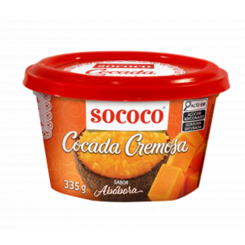 Sococo Cocada Cremosa com Abóbora Sococo 335g Sococo Cocada Cremosa com Abóbora Sococo 335g
