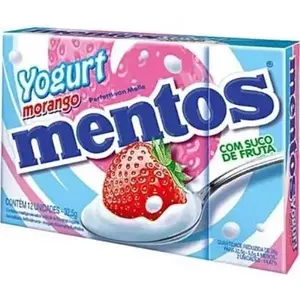 Mentos Mentos Iogurte Morango 32.5g Mentos Mentos Iogurte Morango 32.5g