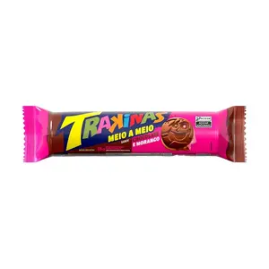 Trakinas Trakinas Meio/Meio Chocolate e Morango 126g Trakinas Trakinas Meio/Meio Chocolate e Morango 126g